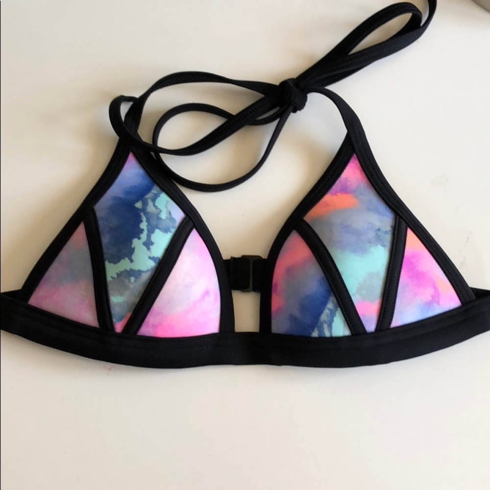 Water colored print bikini!